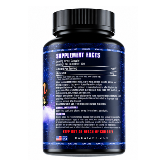 Koka Labz Melatonin Max 100 Capsules