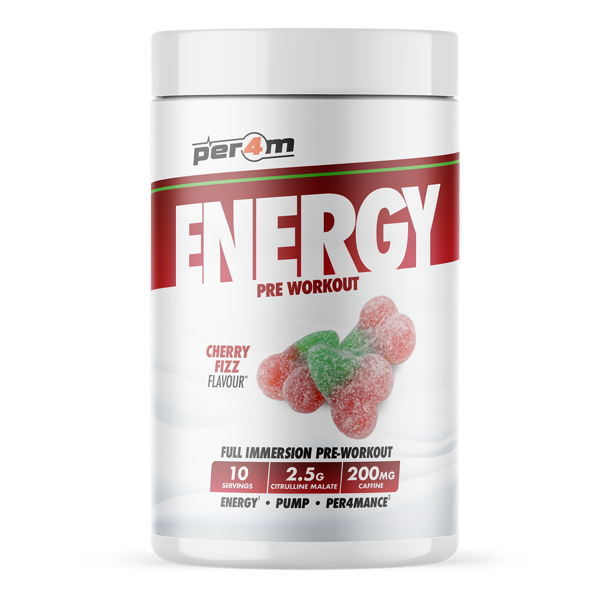 Per4m Energy Pre Workout 65g 10 Servings