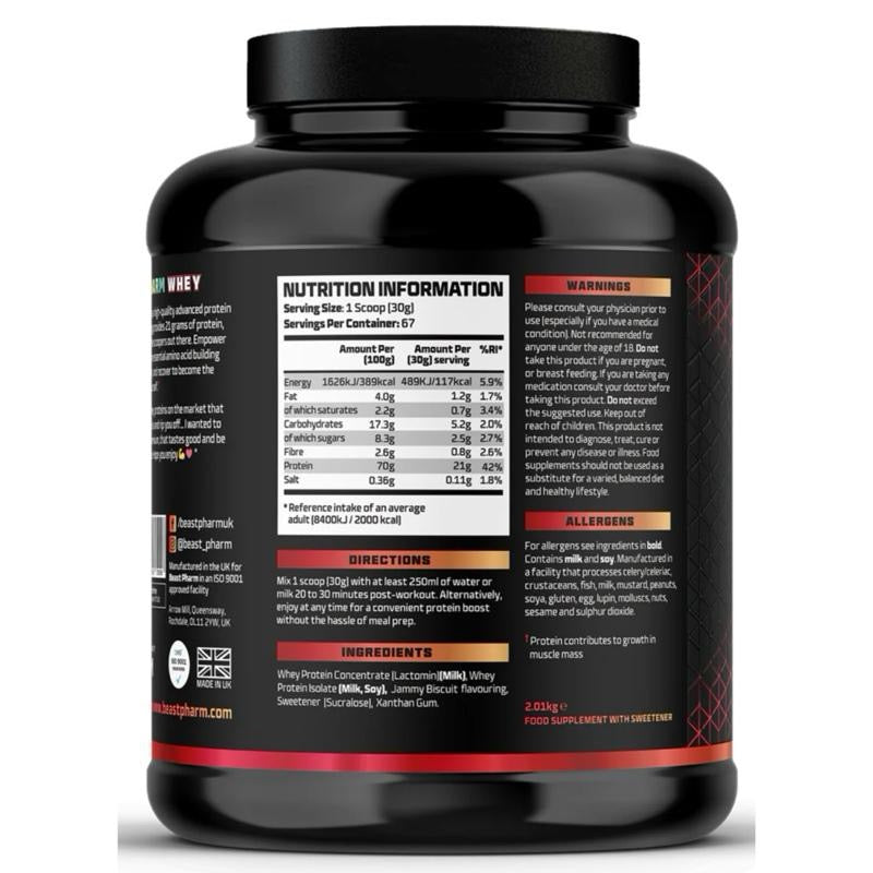 Beast Pharm Whey Premium Whey Complex 2.01KG