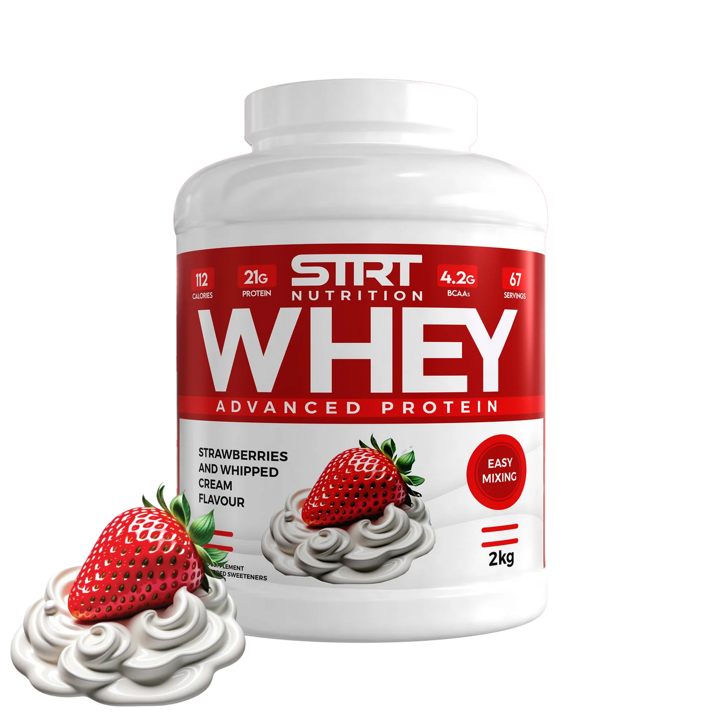 STRT Nutrition Advanced Whey Protein 2Kg/500g