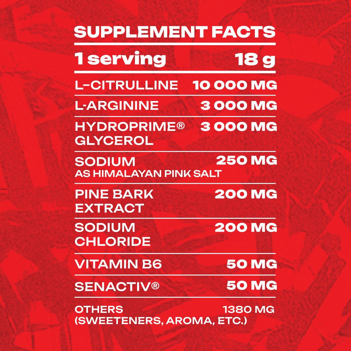 Veiny Galaxy Pump Junky Non Stim Pre Workout Sample 18g
