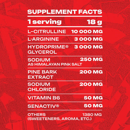Veiny Galaxy Pump Junky Non Stim Pre Workout Sample 18g