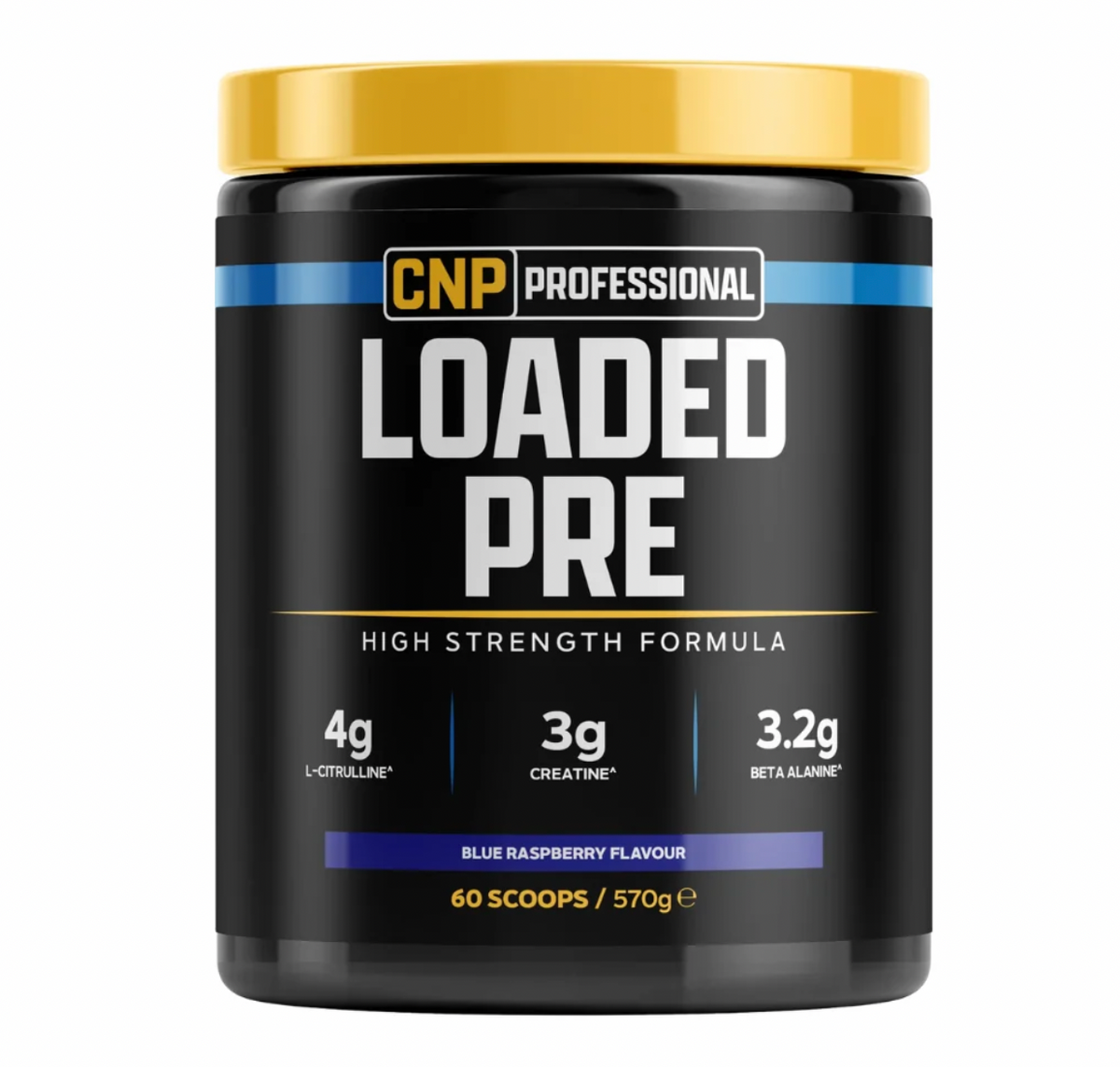 CNP Professional Loaded Pre 60/30 Servings 570g Pre Workout With CNP Shaker Bottle 700ml