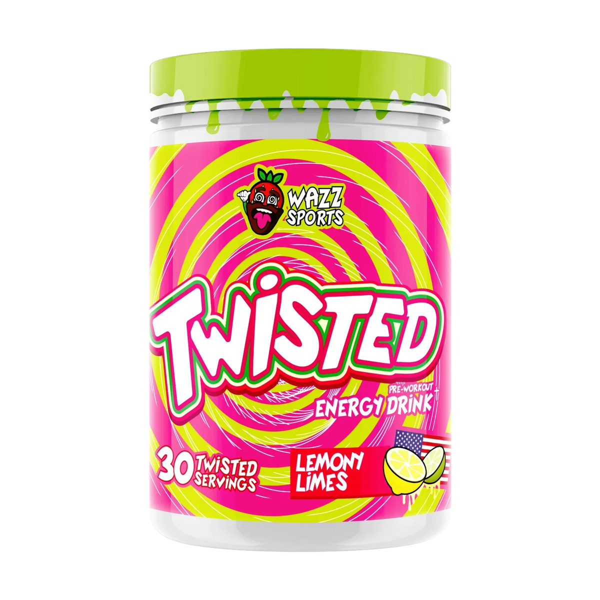 Wazz Sports Twisted Pre Workout 30 Servings