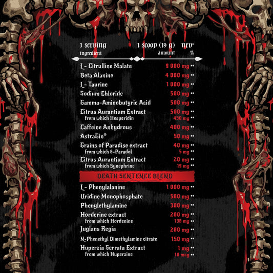 Veiny Galaxy Morbidius Pre Workout 477g 25 Servings