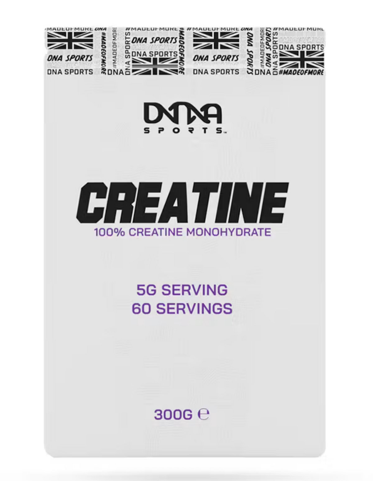 DNA Sports Creatine 60 Servings 5000mg 300g