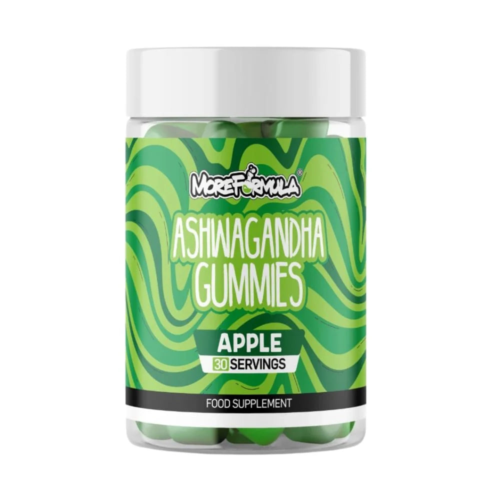 MoreFormula Ashwagandha Gummies Apple Flavour 30 Servings