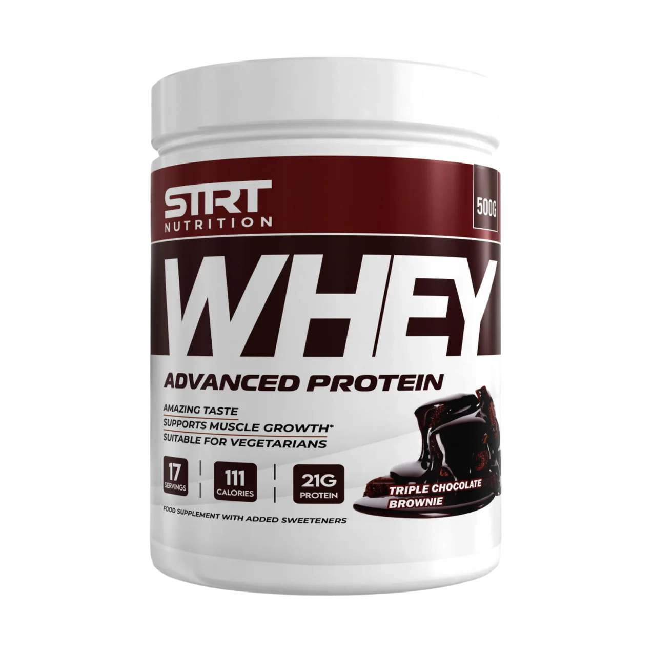 STRT Nutrition Advanced Whey Protein 2Kg/500g