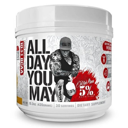 5% Nutrition All Day You May BCAA 30 Servings