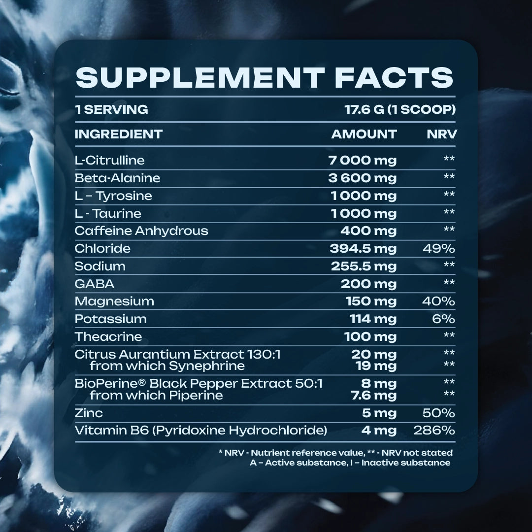 Veiny Galaxy Futro Limited Edition Pre Workout 440g 25 Servings