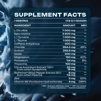 Veiny Galaxy Futro Limited Edition Pre Workout 440g 25 Servings