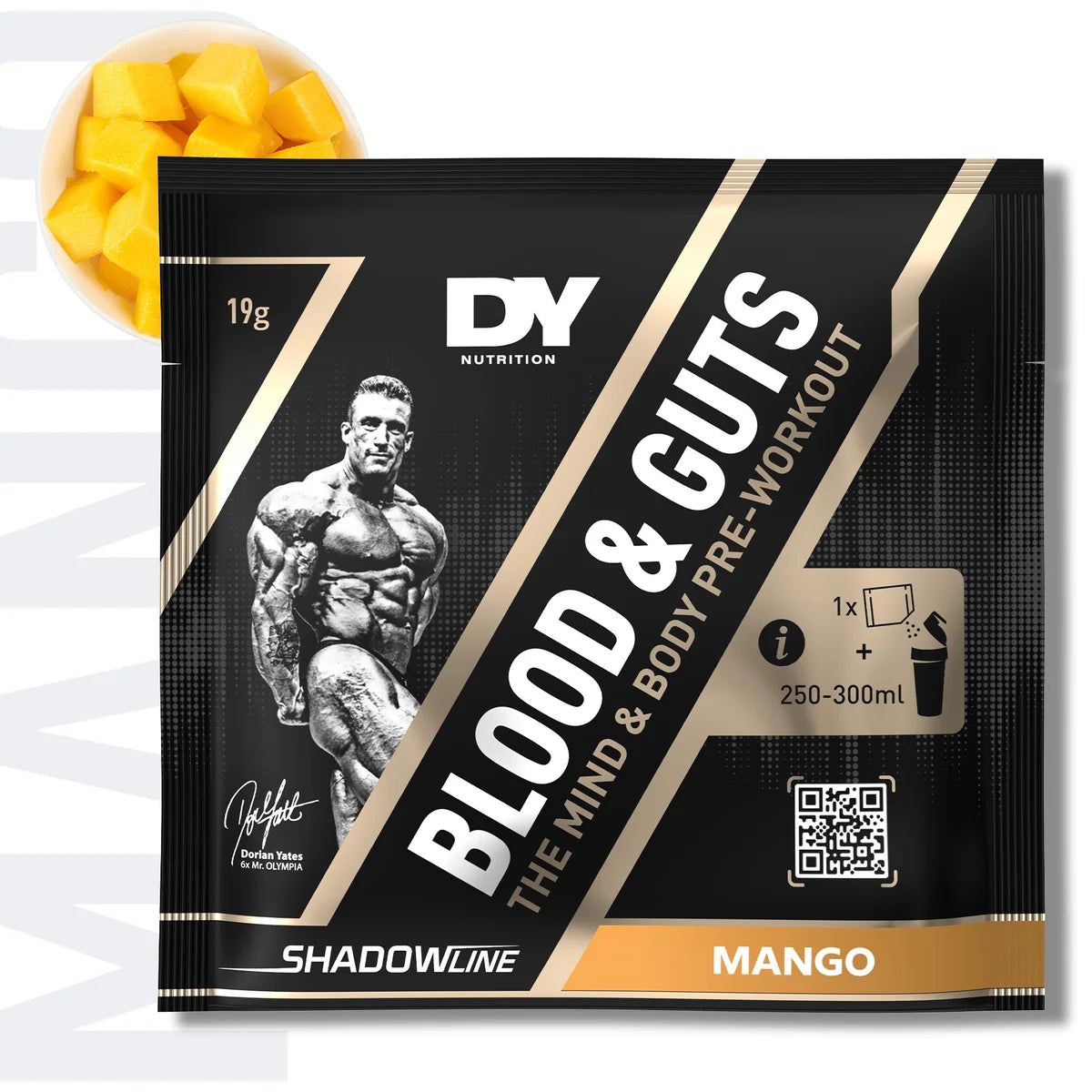 DY Nutrition Blood and Guts Pre Workout Sample 19g
