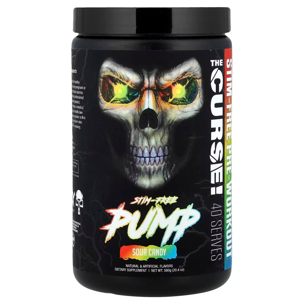JNX The Curse! Pump Non Stim Pre Workout 580g 40/20 Servings
