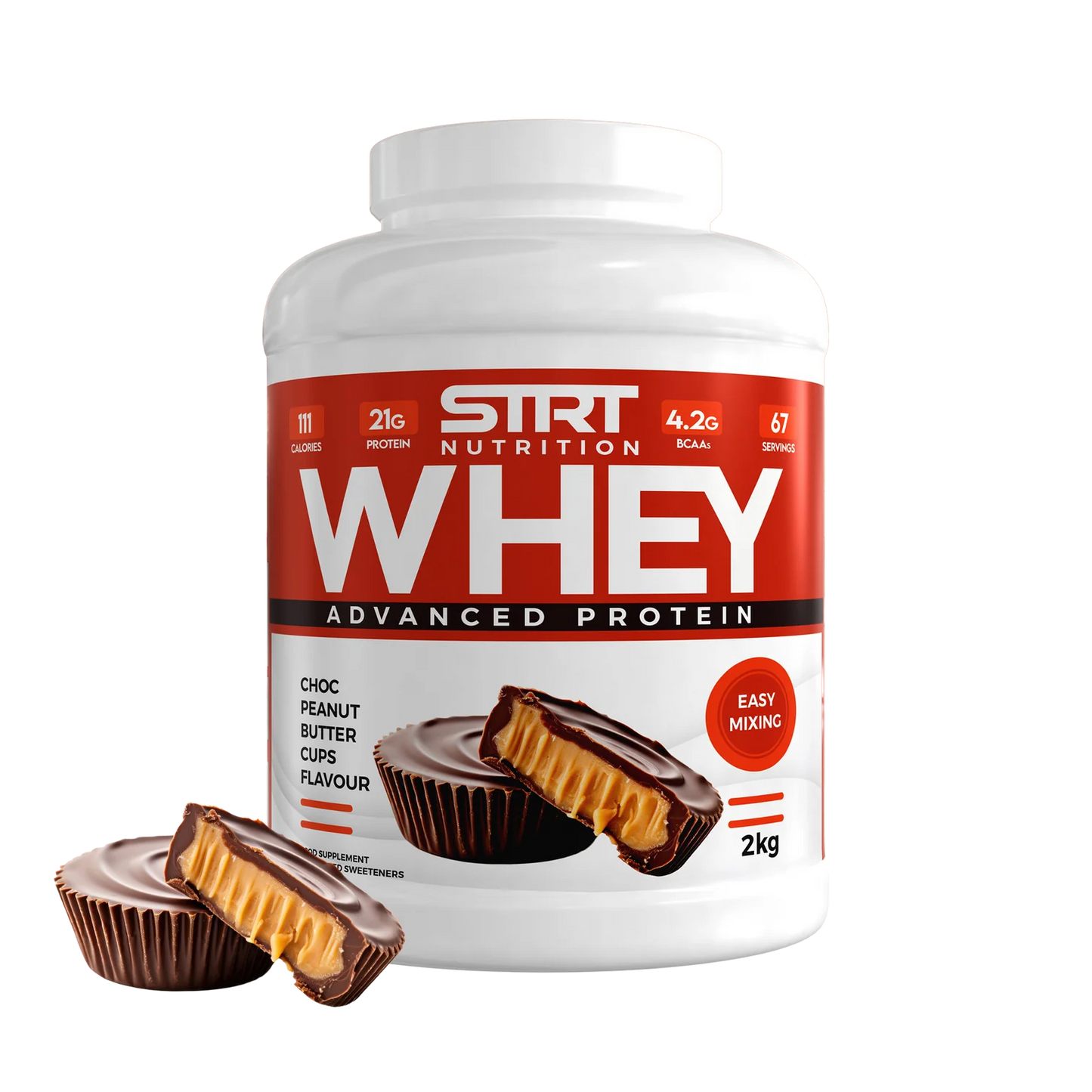 STRT Nutrition Advanced Whey Protein 2Kg/500g