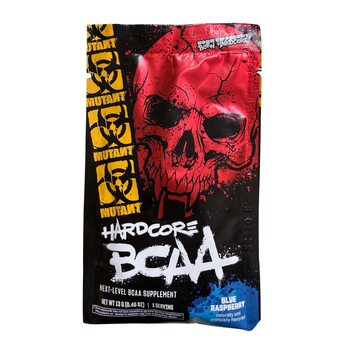Mutant Hardcore BCAA Sample Blue Raspberry Flavour