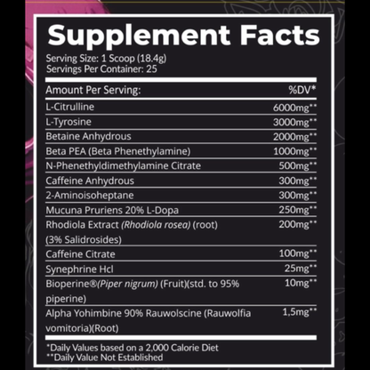 Legit Pharm Pre Extrme Pre Workout 25 Servings