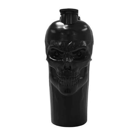 JNX Sports Skull Shaker Bottle 700ml Black