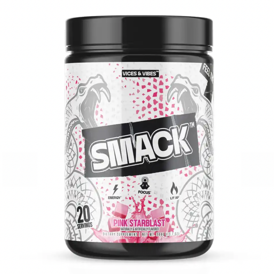Vices & Vibes Smack V2 Pre Workout 20 Servings (US Import)