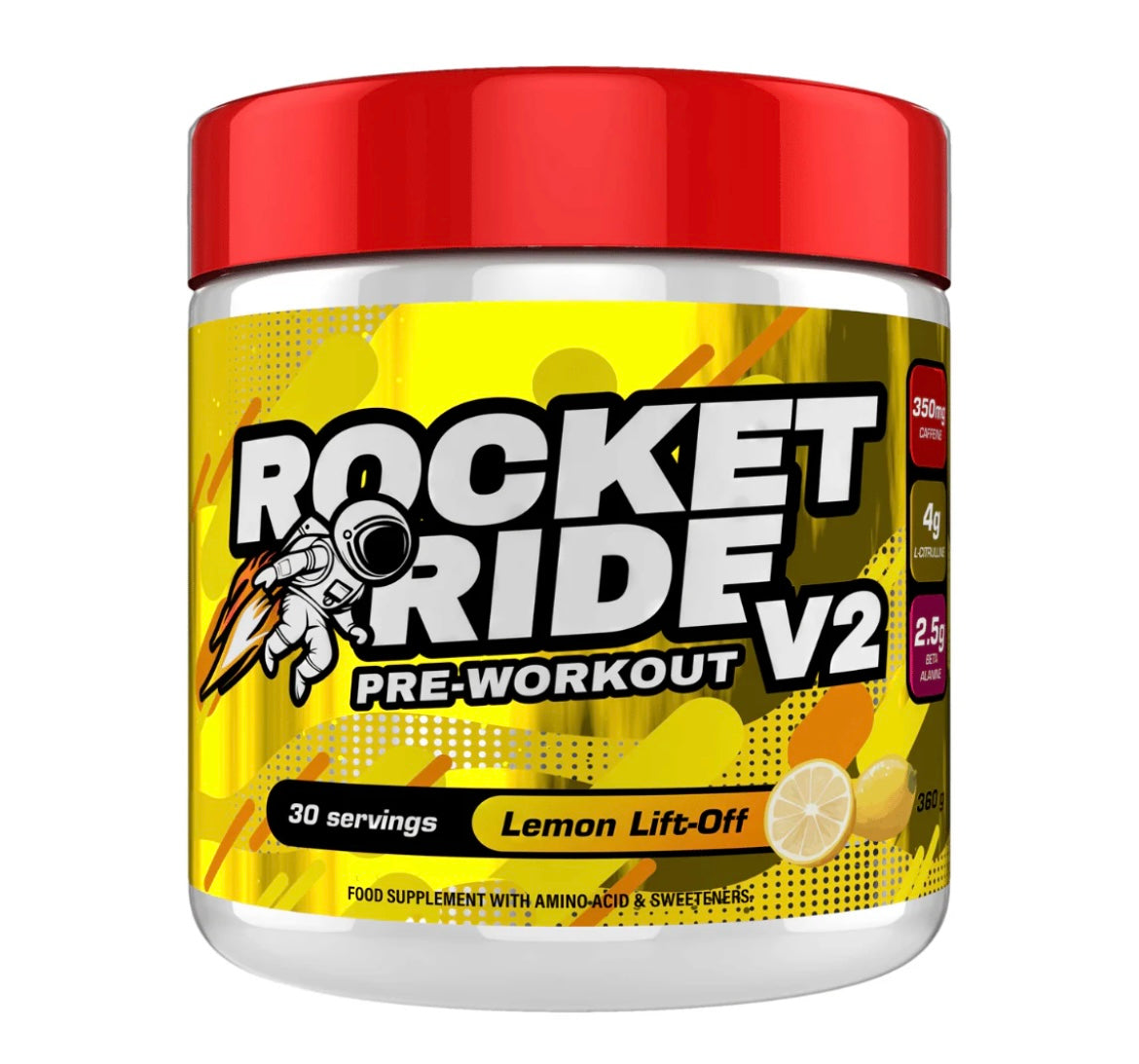 Rocket Ride Blue Amazon Rocket Ride V2 Pre Workout 30 Servings – Pro Gym Supplements Ltd