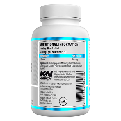 NXT Nutrition Caffeine Capsules 60 Capsules