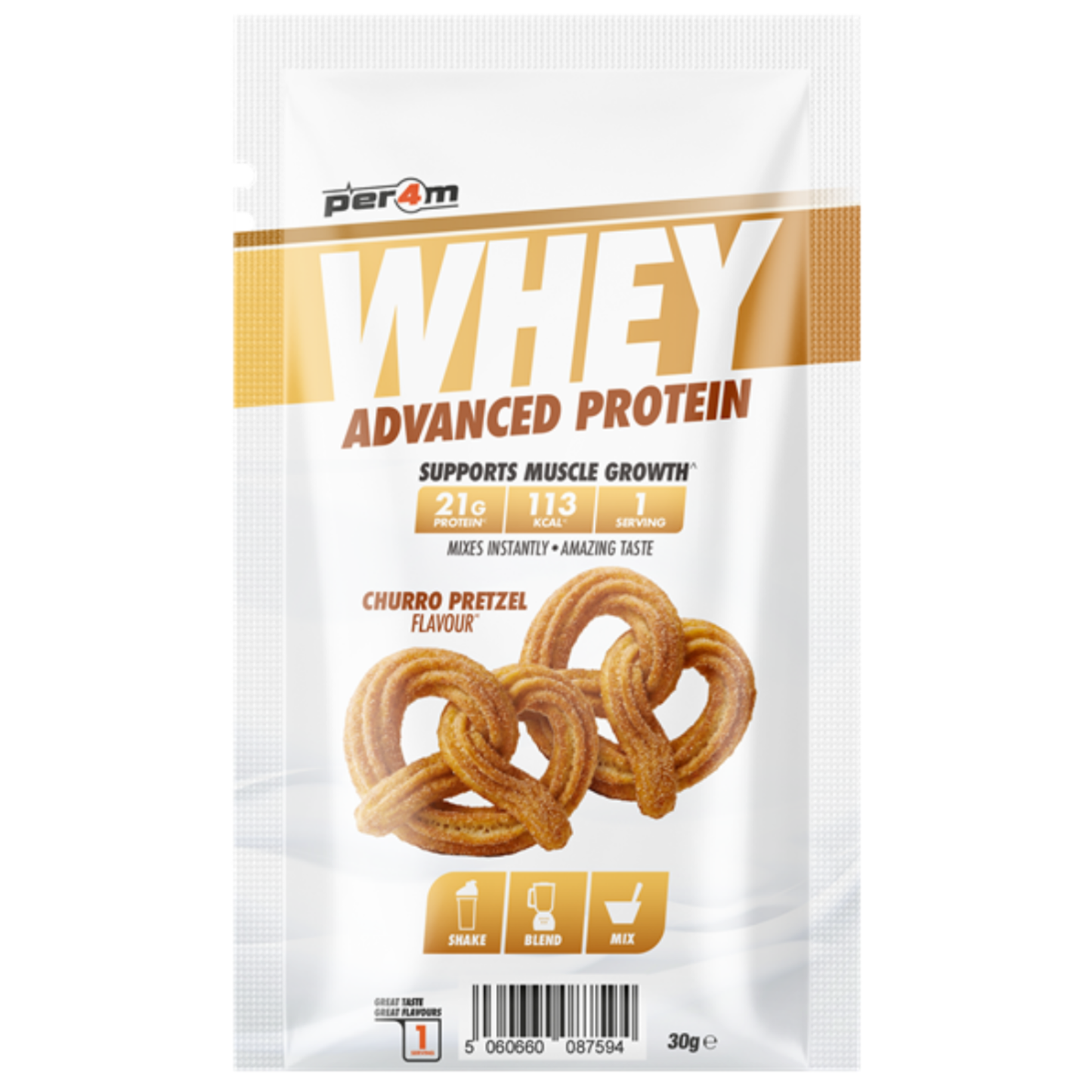 Per4m Whey Protein Sample 1 Serving Sachet 30g