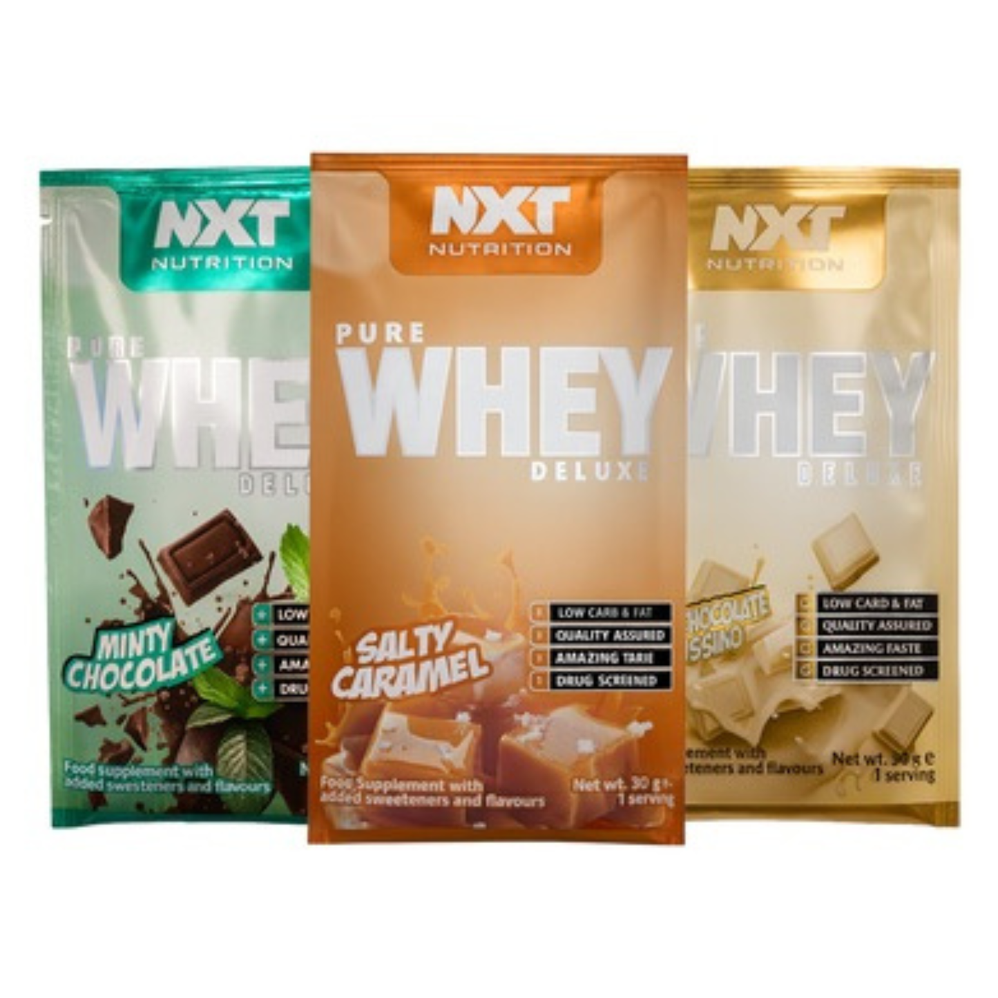 🎁 NXT Nutrition Pure Whey Deluxe Protein Sample 30g (1 Serving) (100% off)
