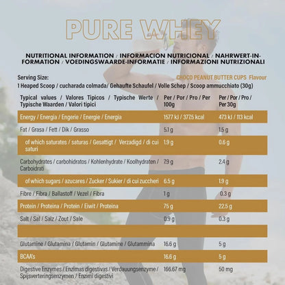 NXT Nutrition Pure Whey Deluxe Protein Sample 30g (1 Serving)