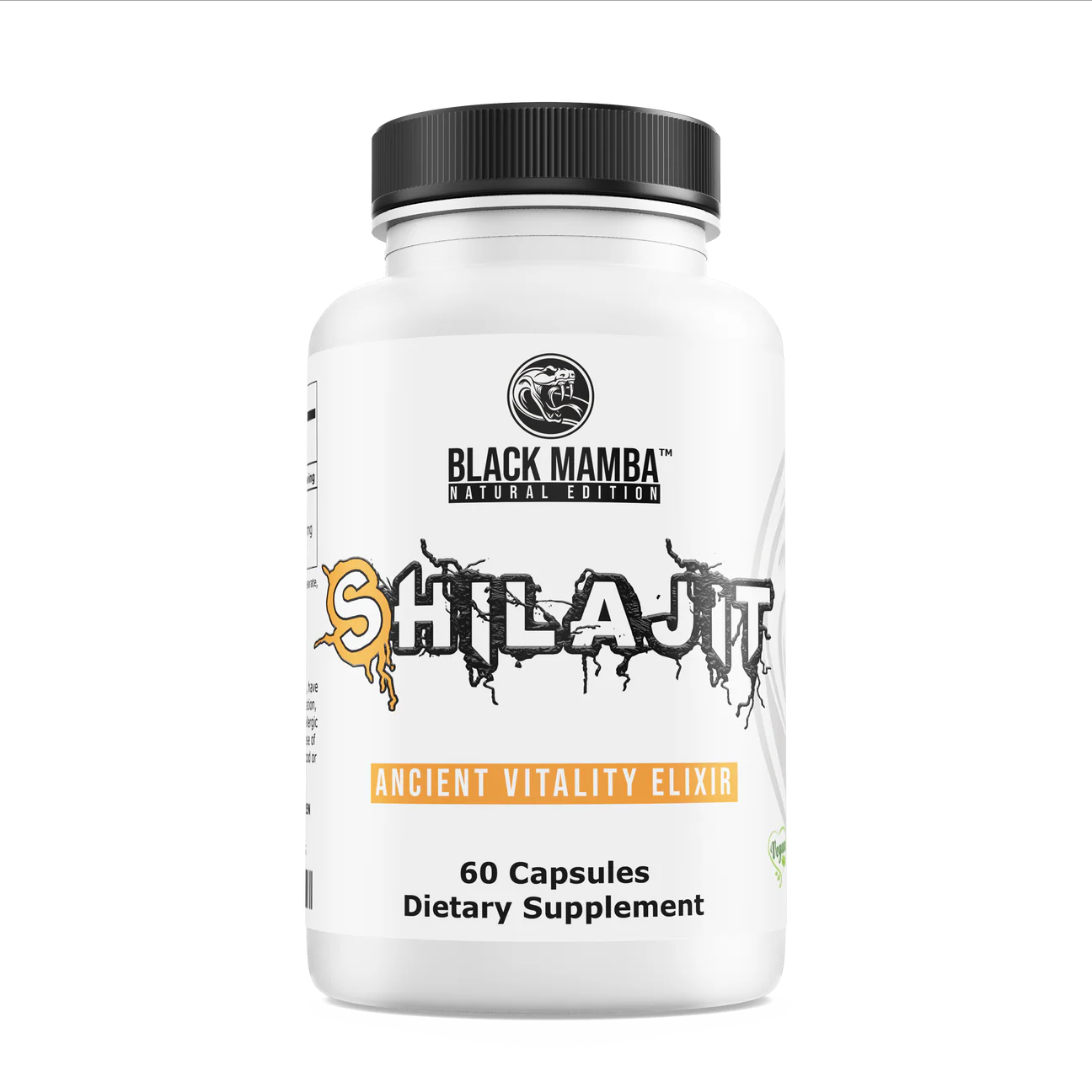 Black Mamba Shilajit 60 Capsules 30 Servings