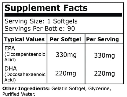 Black Mamba Fish Oils 90 Servings