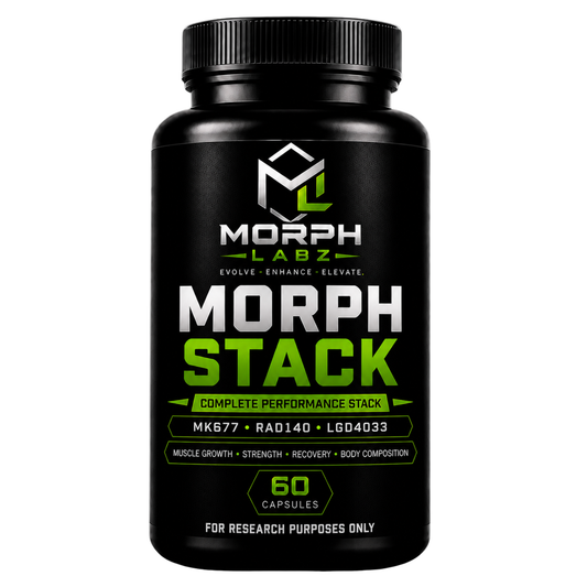 Morph Labz Morph Stack (MK677, RAD140, LGD4033) 60 Capsules