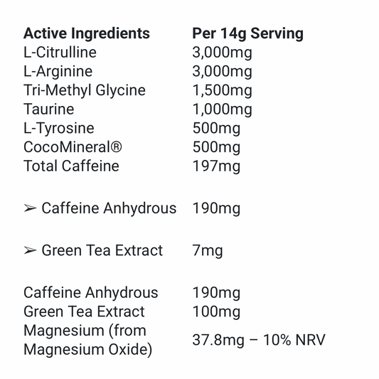 Moose Juice Pre Workout 20 Servings
