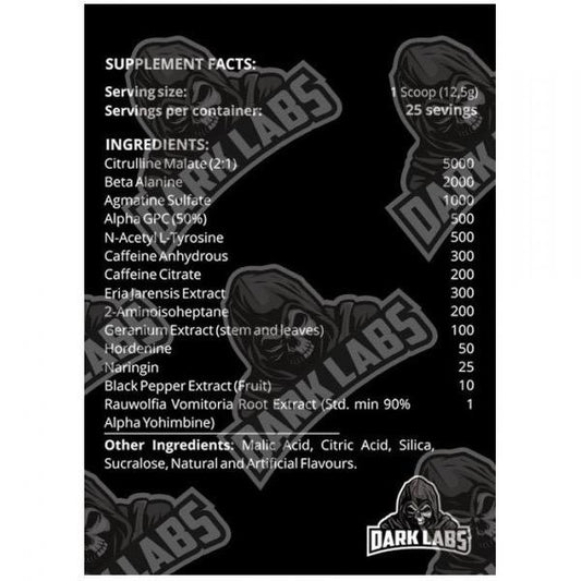 Dark Labs Crack Gold Edition Pre Workout 25 Servings