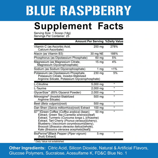 5% Nutrition Full As F*ck Non Stim Pre Workout