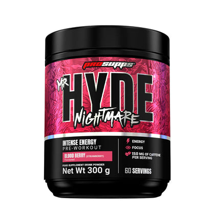 Pro Supps Hyde Nightmare Pre Workout 60 Servings