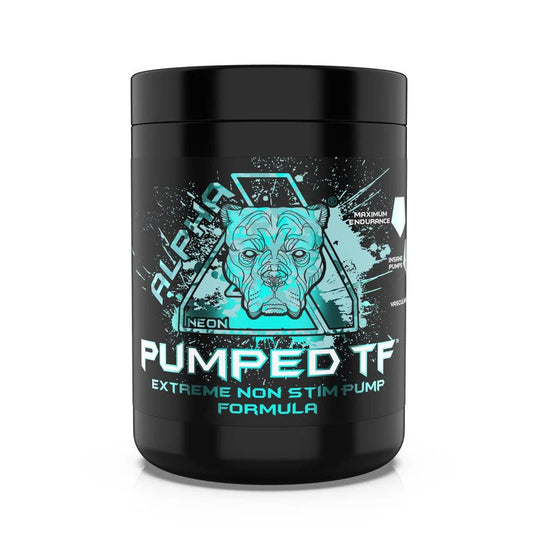 Alpha Neon Pumped TF Non Stim Pre Workout 380g