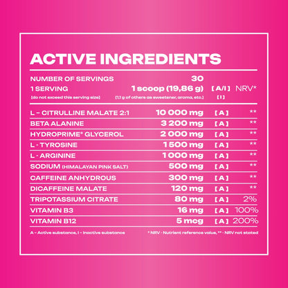 Veiny Galaxy Version One Pre Workout 30 Servings