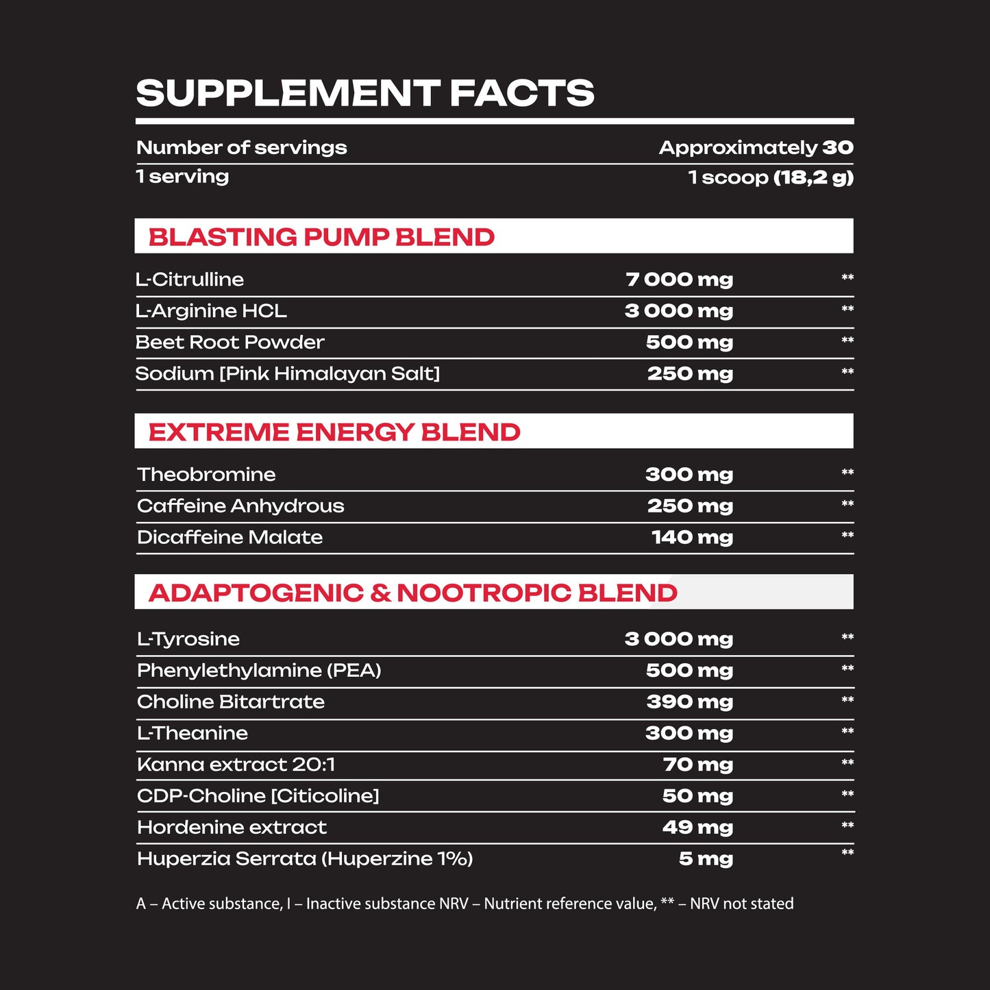 Veiny Galaxy Andromeda On Crack Pre Workout 30 Servings
