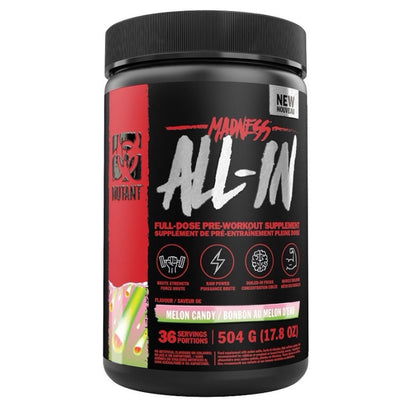 Mutant Madness All-In Pre Workout 504g 36 Servings