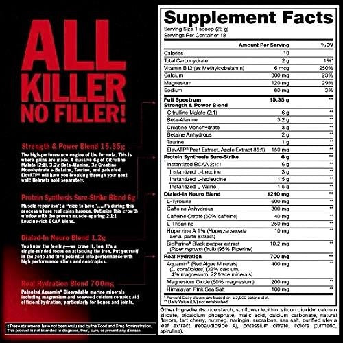 Mutant Madness All-In Pre Workout 504g 36 Servings