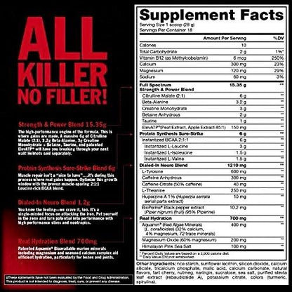 Mutant Madness All-In Pre Workout 504g 36 Servings