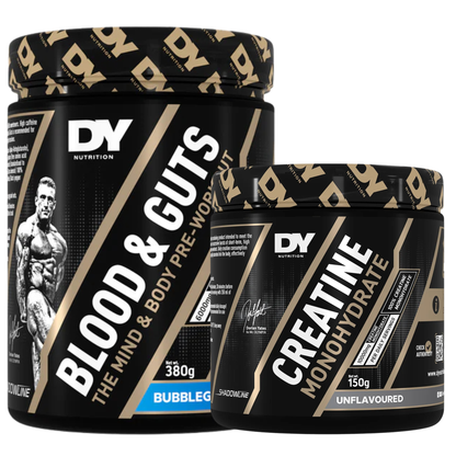 DY Blood And Guts Pre Workout 20 Servings With FREE Creatine 150g