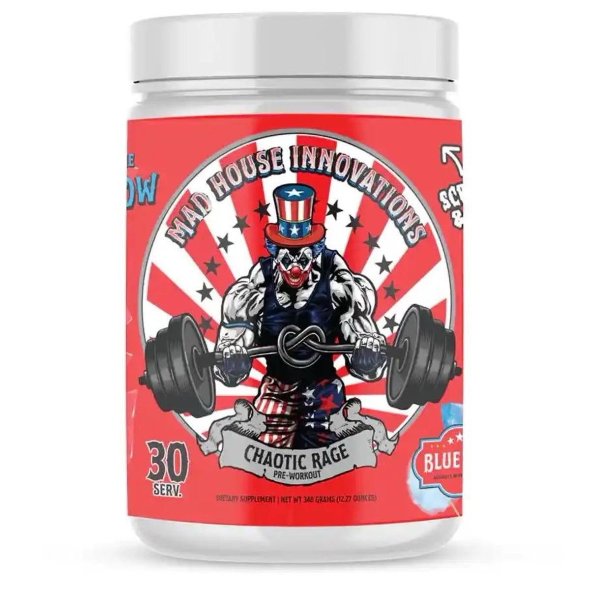 Mad House Innovations Chaotic Rage Pre Workout 30 Servings