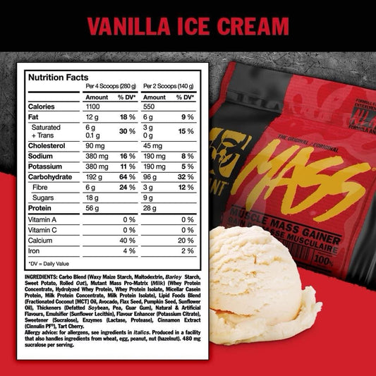 Mutant Mass 2.27KG Mass Gainer