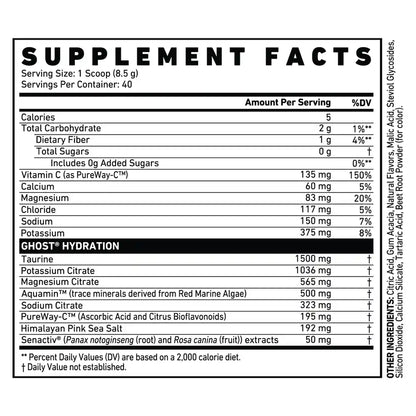 Ghost Hydration 40 Servings