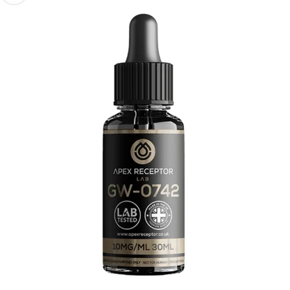 Apex Receptor Liquid GW0742 10mg/30ml Research Supplement