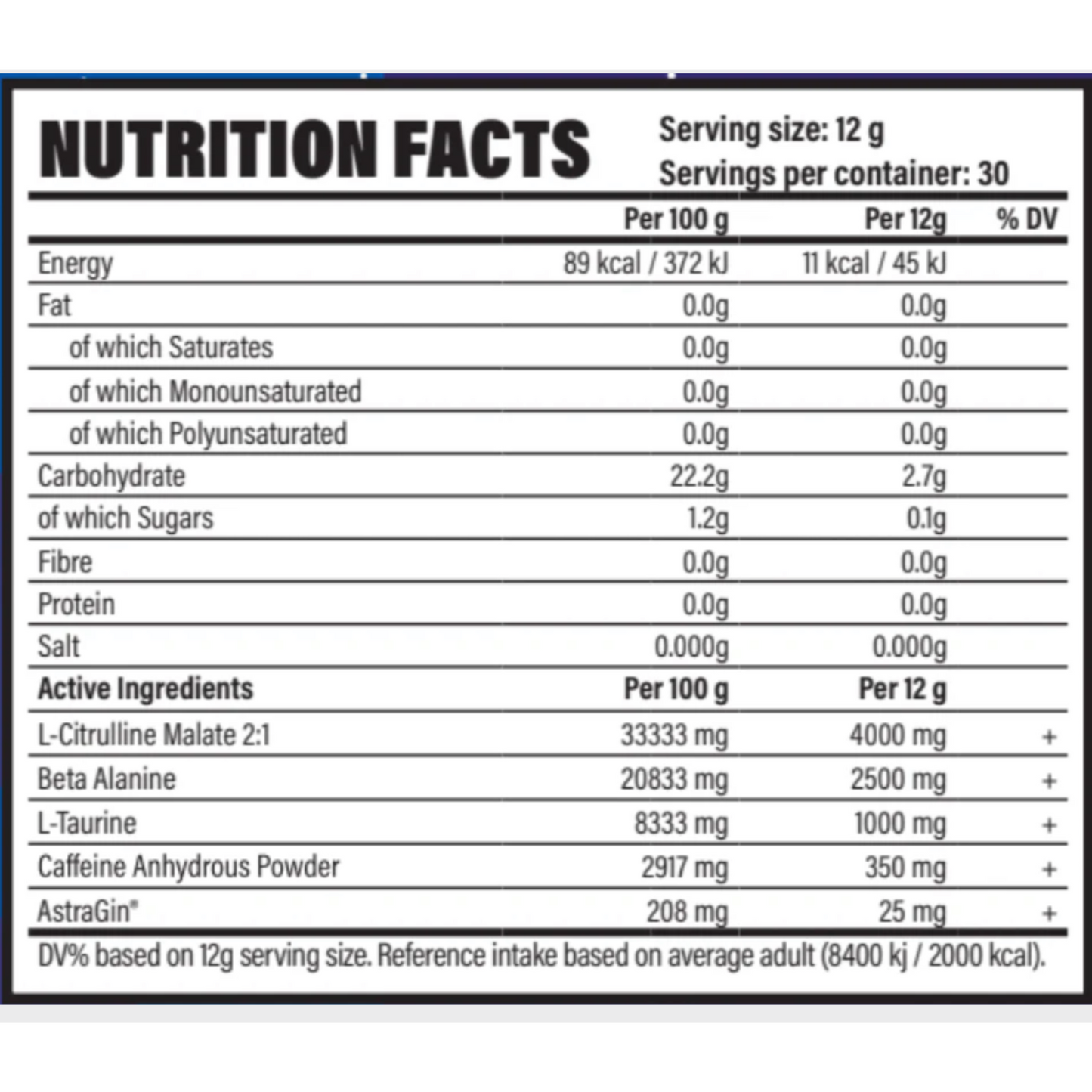 Rocket Ride V2 Pre Workout 30 Servings
