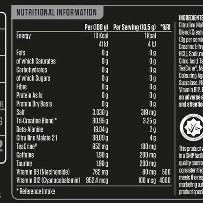 Applied Nutrition ABE Pre Workout  315g 30 Servings With Shaker Bottle