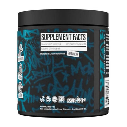 MoreFormula Creatine Monohydrate 60 Servings