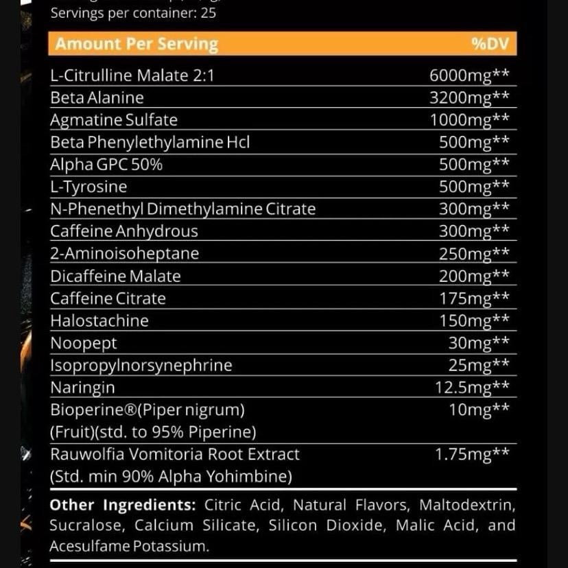 Dark Labs Crack Primal Edition 25 Servings