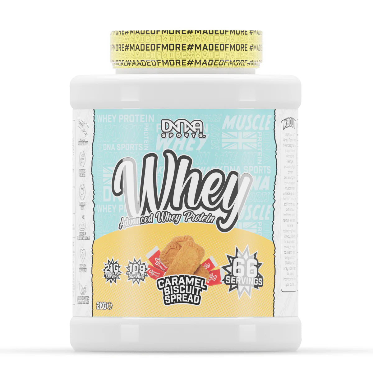 DNA Sports Advanced Whey Protein 2KG